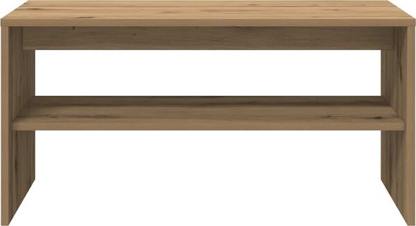 VidaXL TV stolek 80 x 40 x 40 cm dřevotříska [859117] Barva: Bílá