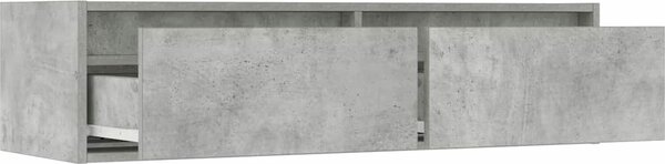 VidaXL TV skříňka s LED osvětlením 100X35,5x25 cm [860241] Barva: Černý dub