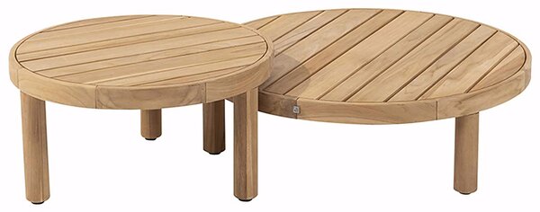 4Seasons Outdoor designové zahradní konferenční stoly Finn Round Coffe Table (průměr 60 cm)