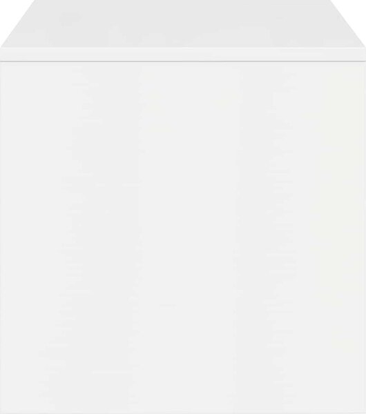 VidaXL TV skříňka 100 x 40 x 40 cm kompozitní dřevo [862402] Barva: Bílá