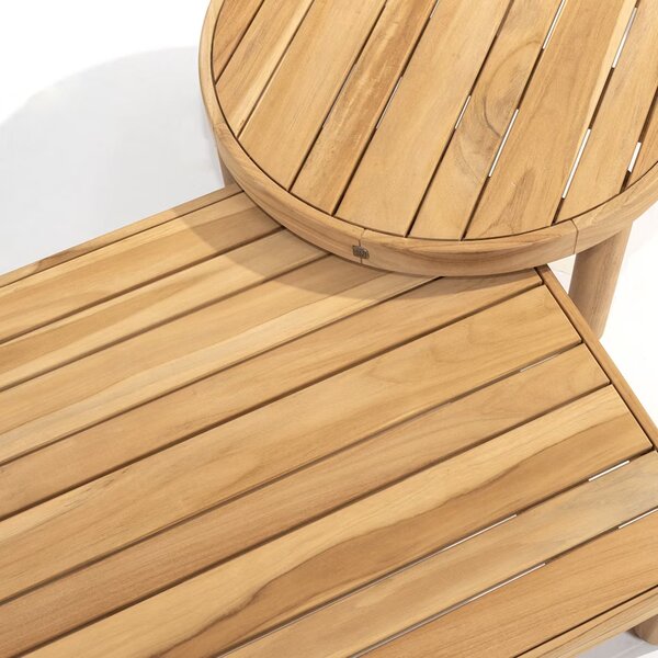 4Seasons Outdoor designové zahradní konferenční stoly Finn Round Coffe Table (průměr 60 cm)