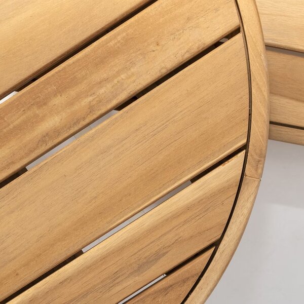 4Seasons Outdoor designové zahradní konferenční stoly Finn Round Coffe Table (průměr 60 cm)