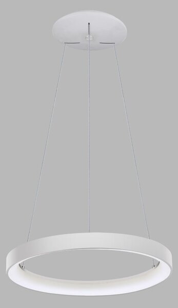 Led2 Závěsné LED svítidlo BELLA SLIM P-Z ø 48 cm Barva: Bílá, Teplota světla: 2700K/3000K/4000K, Stmívání, řízení: ON/OFF (bez stmívání)