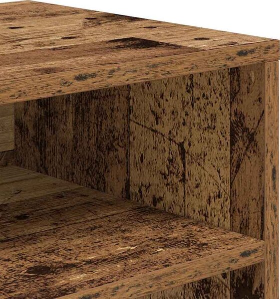 VidaXL Knihovna 66x31x80 cm kompozitní dřevo [860292] Barva: dub sonoma