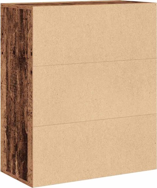 VidaXL Knihovna 60x30x71,5 cm kompozitní dřevo [860315] Barva: dub artisan