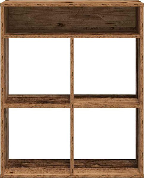 VidaXL Knihovna 66x31x80 cm kompozitní dřevo [860292] Barva: dub sonoma