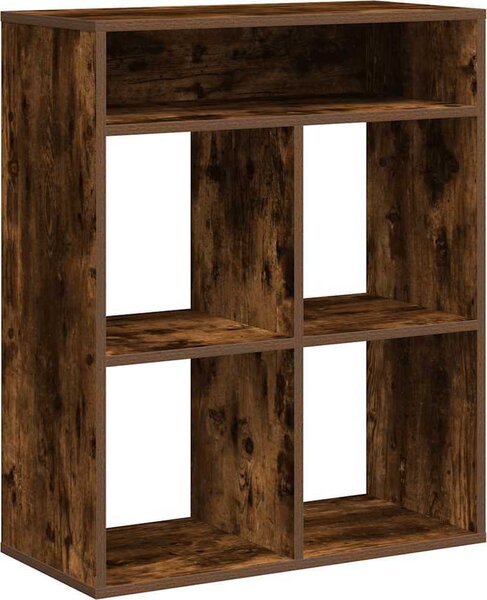 VidaXL Knihovna 66x31x80 cm kompozitní dřevo [860292] Barva: dub sonoma