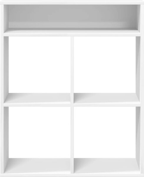 VidaXL Knihovna 66x31x80 cm kompozitní dřevo [860292] Barva: dub sonoma