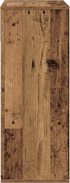 VidaXL Knihovna 66x31x80 cm kompozitní dřevo [860292] Barva: dub sonoma