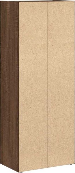 VidaXL Knihovna 40x24x102 cm kompozitní dřevo [860379] Barva: Bílá