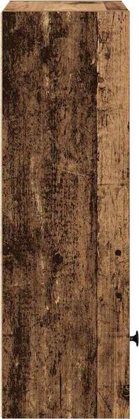 VidaXL Knihovna 31x24x77 cm kompozitní dřevo [860328] Barva: dub sonoma