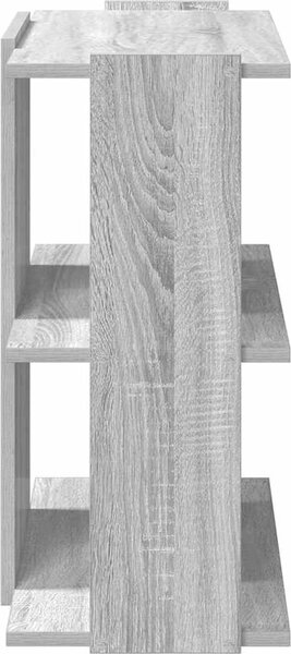 VidaXL Knihovna se 3 policemi 60x30x60 cm kompozit [860250] Barva: dub sonoma