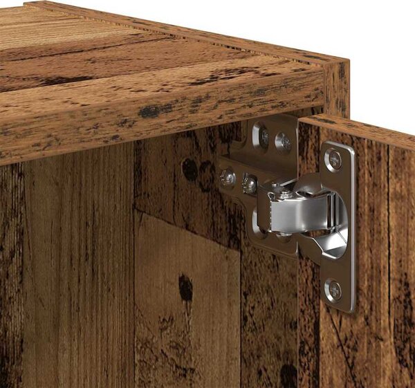 VidaXL Knihovna 40x24x102 cm kompozitní dřevo [860379] Barva: Bílá