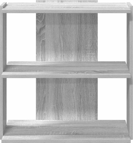 VidaXL Knihovna se 3 policemi 60x30x60 cm kompozit [860250] Barva: dub sonoma