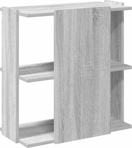 VidaXL Knihovna se 3 policemi 60x30x60 cm kompozit [860250] Barva: dub sonoma
