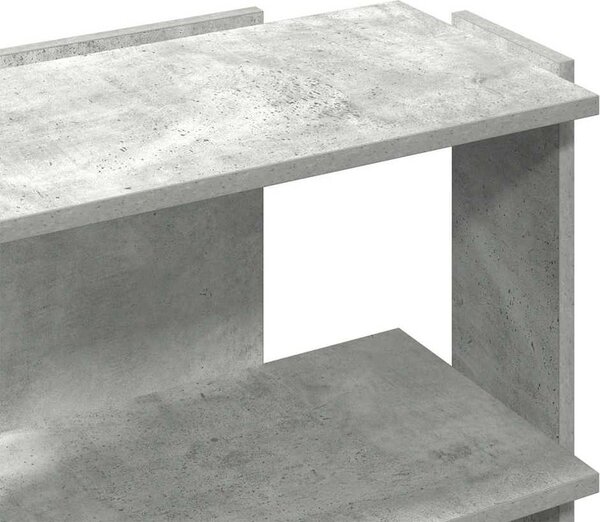 VidaXL Knihovna se 3 policemi 60x30x60 cm kompozit [860250] Barva: dub sonoma
