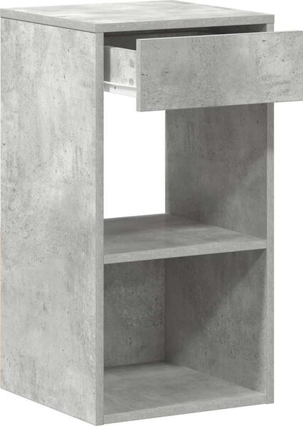 VidaXL Noční stolek se zásuvkou 35x34x66,5 cm [858727] Barva: kouřový dub