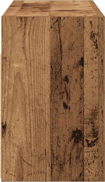 VidaXL Koupelnová nástěnná skříňka 60x25x40 cm kompozit [860070] Barva: šedá sonoma