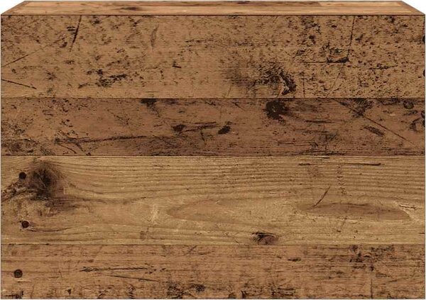 VidaXL Koupelnová nástěnná skříňka 60x25x40 cm kompozit [860070] Barva: šedá sonoma