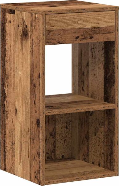 VidaXL Noční stolek se zásuvkou 35x34x66,5 cm [858727] Barva: kouřový dub