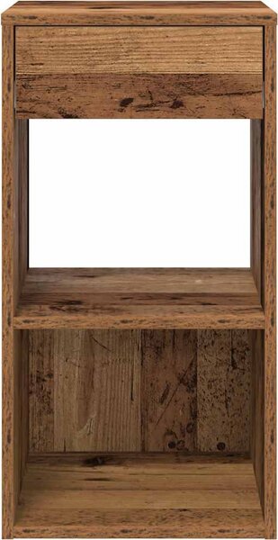 VidaXL Noční stolek se zásuvkou 35x34x66,5 cm [858727] Barva: kouřový dub