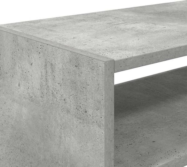 VidaXL Stojany na boty 2 ks stohovatelné dub 60x30x30,5 cm [858868] Barva: Betonová šedá