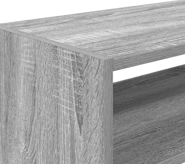 VidaXL Stojany na boty 2 ks stohovatelné dub 60x30x30,5 cm [858868] Barva: Betonová šedá