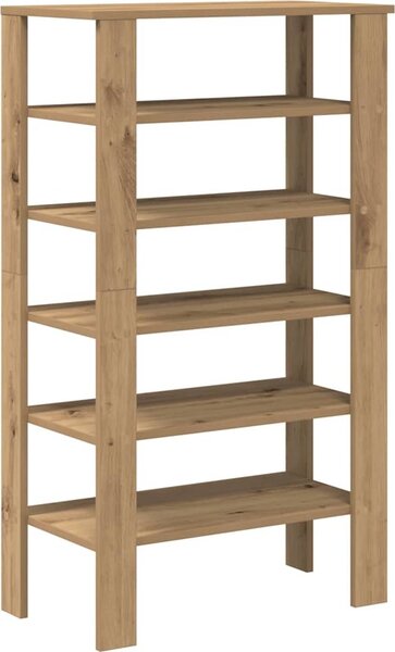 VidaXL Botník 61x32x105 cm kompozitní dřevo [859862] Barva: šedá sonoma