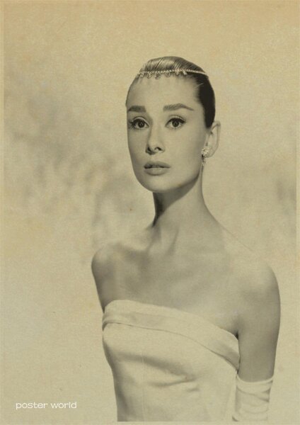Tie Ler Plakát Audrey Hepburn č.128, 42x30 cm
