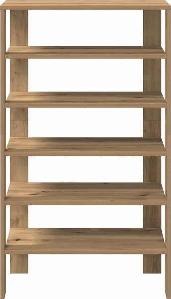 VidaXL Botník 61x32x105 cm kompozitní dřevo [859862] Barva: šedá sonoma