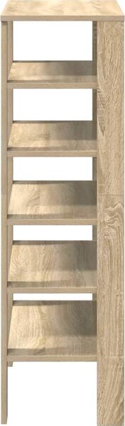 VidaXL Botník 61x32x105 cm kompozitní dřevo [859862] Barva: šedá sonoma