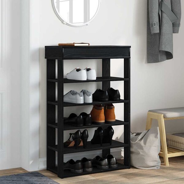 VidaXL Botník 60x30x98 cm kompozitní dřevo [859926] Barva: dub artisan