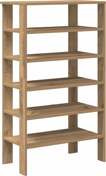 VidaXL Botník 61x32x105 cm kompozitní dřevo [859862] Barva: šedá sonoma