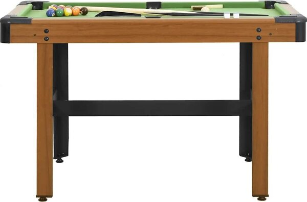 VidaXL Kulečníkový stůl 122 x 61 x 76 cm hnědý [91948]