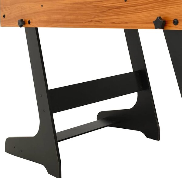 VidaXL Skládací stolní fotbal 121 x 61 x 80 cm [91938] Barva: světle hnědá