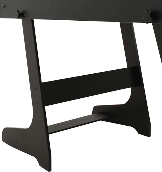 VidaXL Skládací stolní fotbal 121 x 61 x 80 cm [91938] Barva: světle hnědá