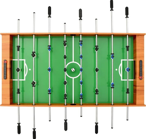 VidaXL Skládací stolní fotbal 121 x 61 x 80 cm [91938] Barva: světle hnědá