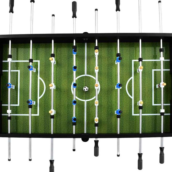 VidaXL Stolní fotbal ocel 60 kg 140 x 74,5 x 87,5 cm [91438] Barva: Hnědá