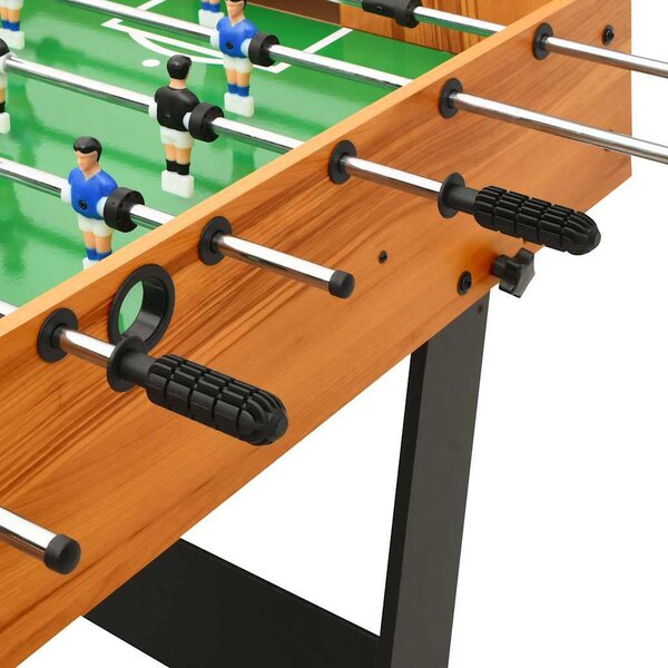 VidaXL Skládací stolní fotbal 121 x 61 x 80 cm [91938] Barva: světle hnědá
