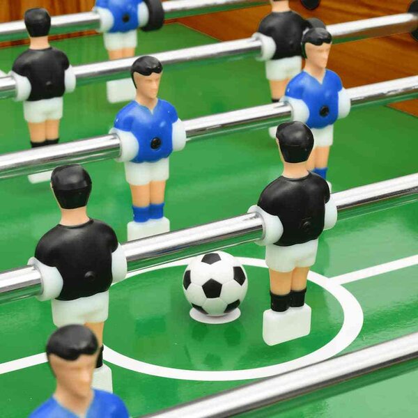 VidaXL Skládací stolní fotbal 121 x 61 x 80 cm [91938] Barva: světle hnědá