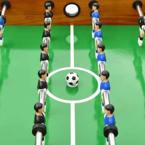 VidaXL Skládací stolní fotbal 121 x 61 x 80 cm [91938] Barva: světle hnědá
