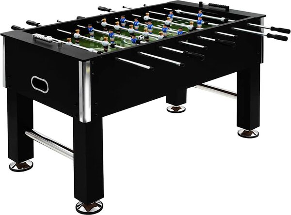 VidaXL Stolní fotbal ocel 60 kg 140 x 74,5 x 87,5 cm [91438] Barva: Hnědá