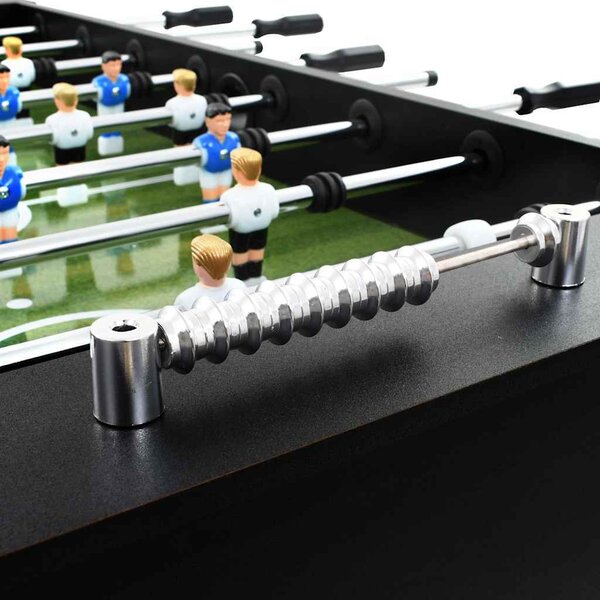 VidaXL Stolní fotbal ocel 60 kg 140 x 74,5 x 87,5 cm [91438] Barva: Hnědá