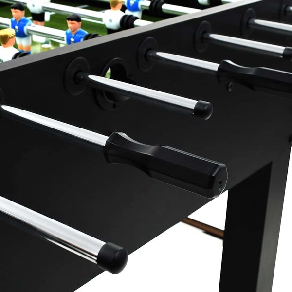 VidaXL Stolní fotbal ocel 60 kg 140 x 74,5 x 87,5 cm [91438] Barva: Hnědá