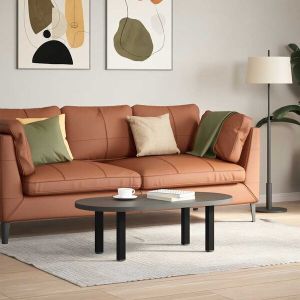 VidaXL Nohy konferenčního stolku 4 ks ocel 42-44 cm ocel [4012454] Barva: Bílá