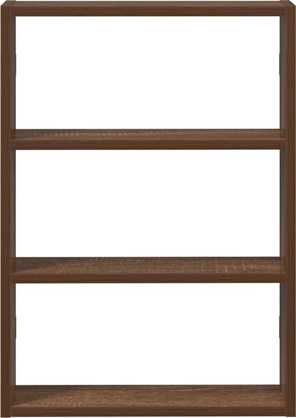 VidaXL Nástěnná police 43 x 9 x 60 cm kompozitní dřevo [860049] Barva: dub sonoma