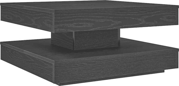VidaXL Konferenční stolek otočný o 360º 70 x 70 x 34,5 cm [858482] Barva: Bílá