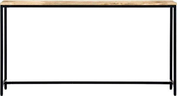 VidaXL Konzolový stolek 140x35x76 cm masivní hrubé mangovníkové dřevo [247815]