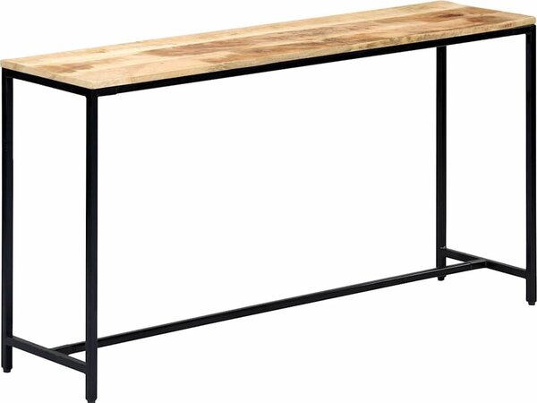 VidaXL Konzolový stolek 140x35x76 cm masivní hrubé mangovníkové dřevo [247815]