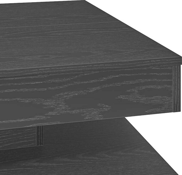 VidaXL Konferenční stolek otočný o 360º 70 x 70 x 34,5 cm [858482] Barva: Bílá